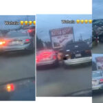 Reaction As Mercedes-Benz Bashes A Toyota Sienna In Delta State
