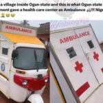 Reaction As Ogun State Government Provides Citizens With A Keke Napep Ambulance