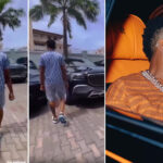 Reaction Wizkid Show off Sneak Peek of His Garage, Bentley, Rolls Royce, Other Cars Spotted
