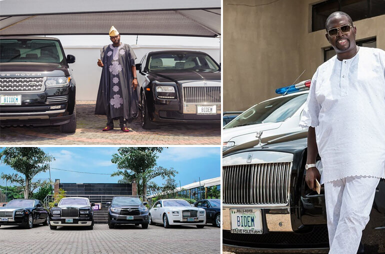 Real Estate Mogul and CEO of Carillion Has a Garage Filled with over Five Rolls Royce and other Luxury SUVs Worth Billions of Naira 