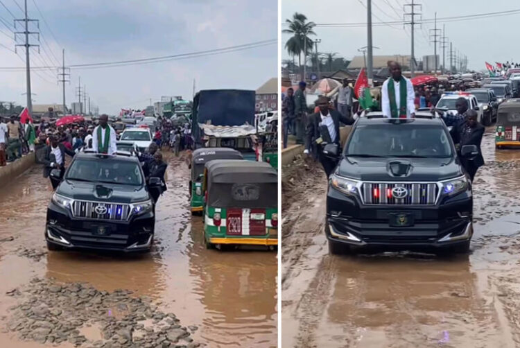 Remember When A Labour Party Candidate Campaigned With A Toyota Land Cruiser On Bad Road