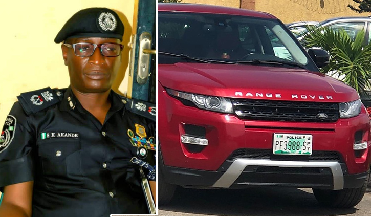 Return All Spy Vehicle plate numbers, Adamawa CP orders