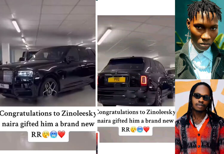 Rumours Spreads That Naira Marley Bought Zinoleesky a Rolls-Royce Cullinan Worth Over N400 Million