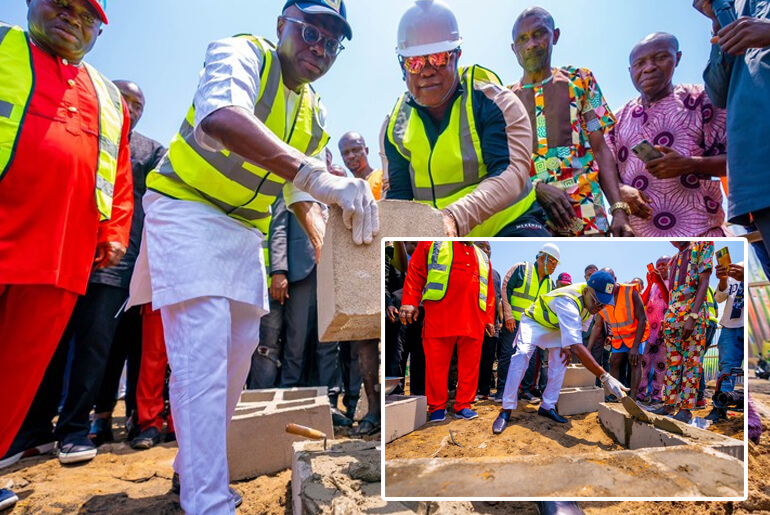 Sanwo-olu Kicks-off Reconstruction Of Burnt Akere Motor Parts Market