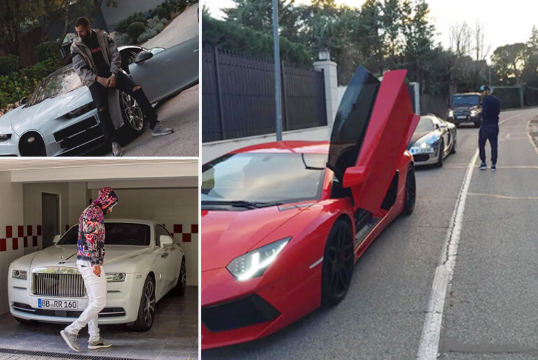 Saudi Pro League striker Benzema and his amazing car collection is worth Over £6m, including £2.5million Bugatti Chiron and £1.5million Veyron