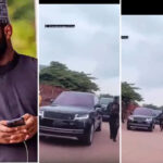 Seyi Tinubu, the first son of the Federal Republic of Nigeria, Cruse in 2023 Range Rover worth 205 million naira at an Event