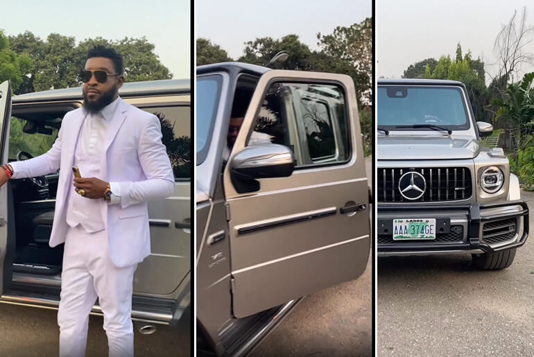 Shanty Town Actor Chidi Mokeme Cruise His Expensive G Wagon