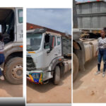 Shocking As Little Girl Drives Truck More Than Some Men