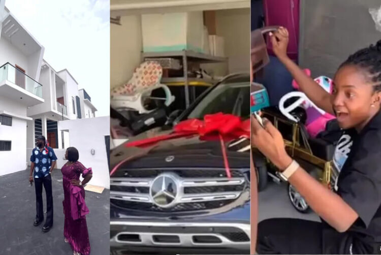 Singer AdekunleGold buys a car and a house for his wife and mom