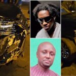 Singer Shallipopi and Isreal DMW involved in a car accident