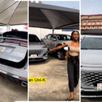 Social Media Users React As Actress Jemima Osunde Takes A Trip To Mikano Motors Abuja