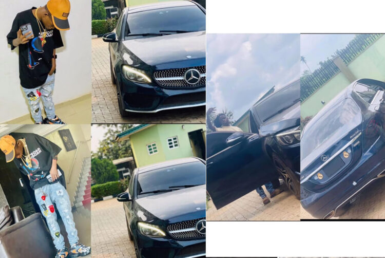 Social Media Users React As Young King Below 15yrs Spends Millions On A Mercedes-Benz