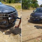 Husband allegedly smashes wife's car over leaving him in South Africa