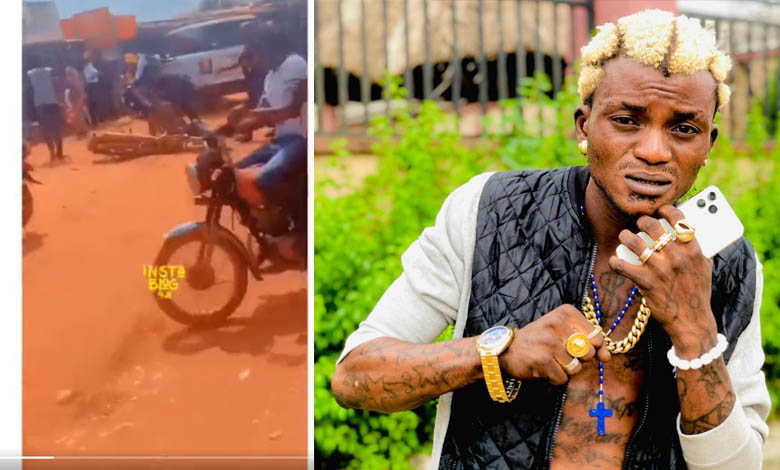 Singer Portable’s Aide Crushes Bikeman To Death In Ogun State