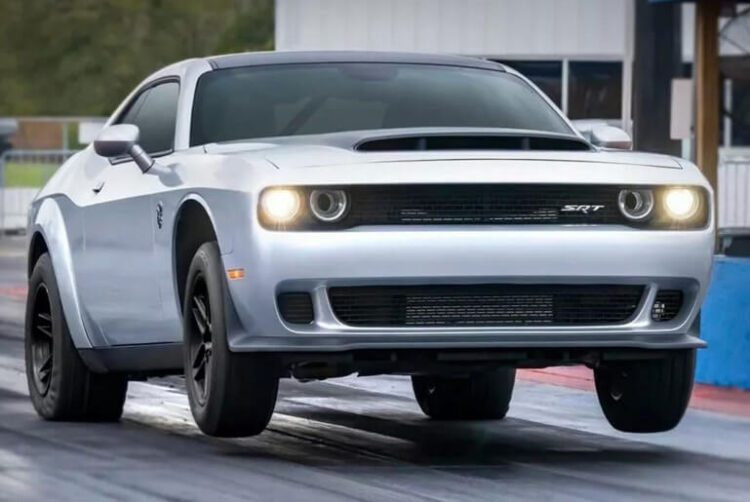 The 2023 Dodge Challenger SRT Demon 170 with 1025-HP V-8