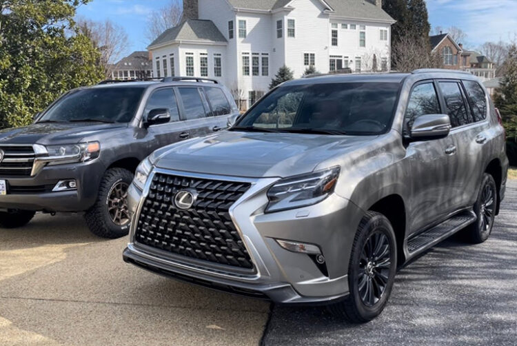 The 2023 Lexus GX Bears A Strong Resemblance To The Toyota Land Cruiser Prado