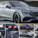 The 2024 Mercedes-Benz E-Class looks to the future, Still has a traditional sedan design