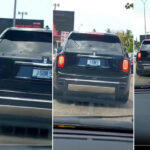 The Moment A 250 Million Worth 2022 Rolls-Royce Cullinan Was Spotted On Lagos Roads