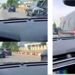 The Moment A 61 Car Convoy Was Spotted On The Streets Of Lagos