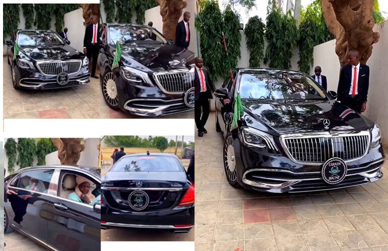 The Moment Emir Bichi of Kano Was Spotted In an N100 Million Mercedes Maybach