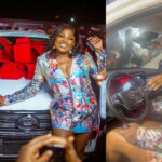 The Moment Funke Akindele was presented with a brand-new SUV from GAC Motor