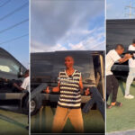 The Moment Ola Of Lagos Fires Shots At A Mercedes Sprinter 4500 Worth 450 Million