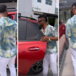 The Moment R&B Singer Chike Was Spotted Cruising With His Luxury Car