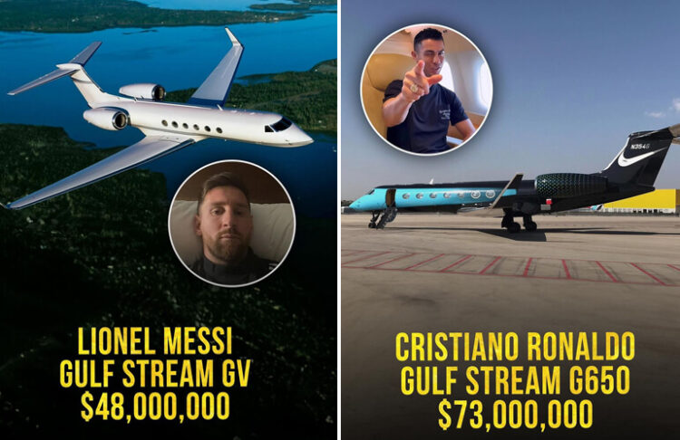 The Most Luxurious Private Jets Of Football Players