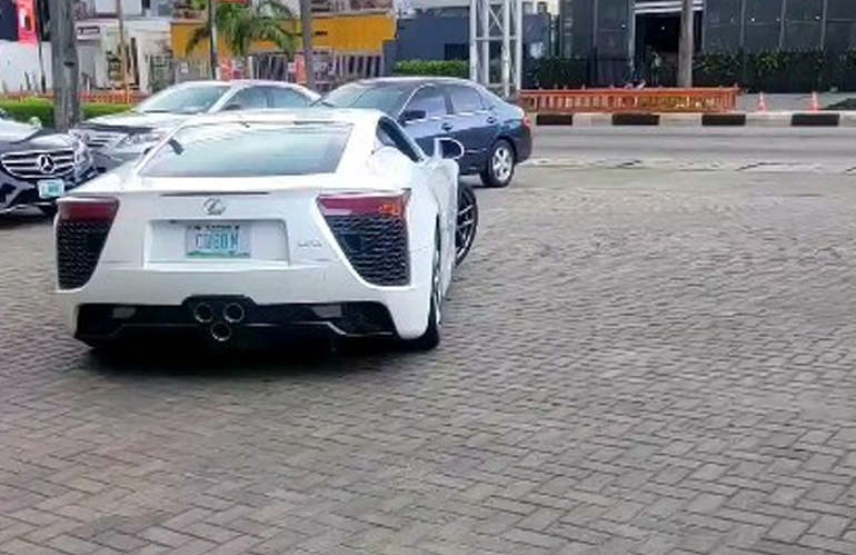 The Only Lexus LFA Supercar in Nigeria Worth N1.2 Billion 