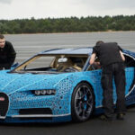 The life-sized Driveable Bugatti Chiron Supercar Is Built Entirely From Legos