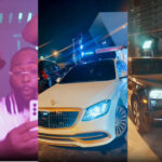 The moment Davido and Whitemoney graced Obi Cabana birthday party with their expensive cars