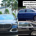 This is one of the ways you can know if a Mercedes Benz S-Class Maybach is real or fake