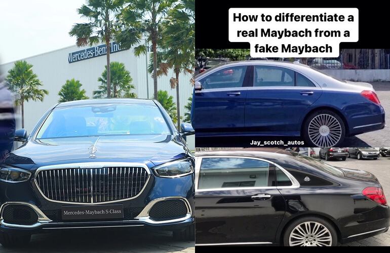 This is one of the ways you can know if a Mercedes Benz S-Class Maybach is real or fake