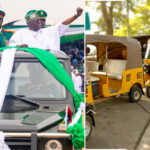 Three Tricyclist Drive From Lagos To Abuja to Celebrate President Tinubu's 38 Days in Office