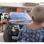 Tiwa Savage Buys Brand New Range Rover, Her Mom and Son Celebrates