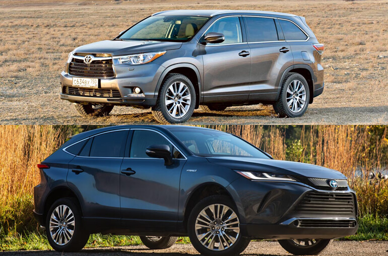 Toyota Venza vs. Toyota Highlander