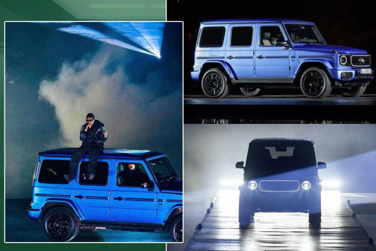 Travis Scott Debuts the New All Electric G-wagon