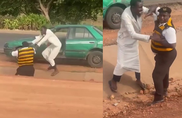 Trending Video - VIO Officer Cries For Help As Driver Fights For His Car Key