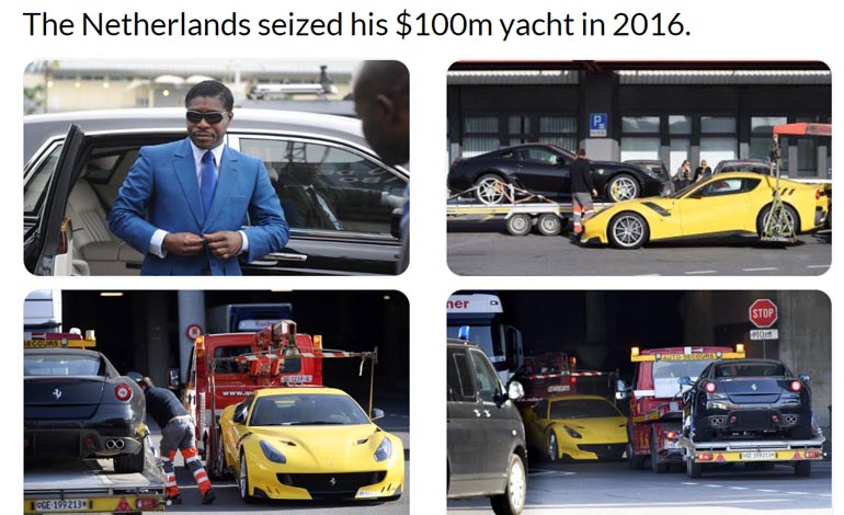 Meet an African Politician whose CARS, YACHT has been sized in different countries, Worth over 81 billion naira