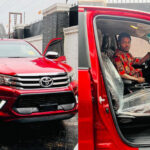 Blord Splashes Millions Of Naira As He Buys A Brand New 2020 Hilux months after recovering his car EFCC