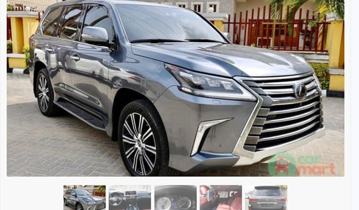 2018 Lexus LX 570 Price In Nigeria - Reviews And Buying Guide