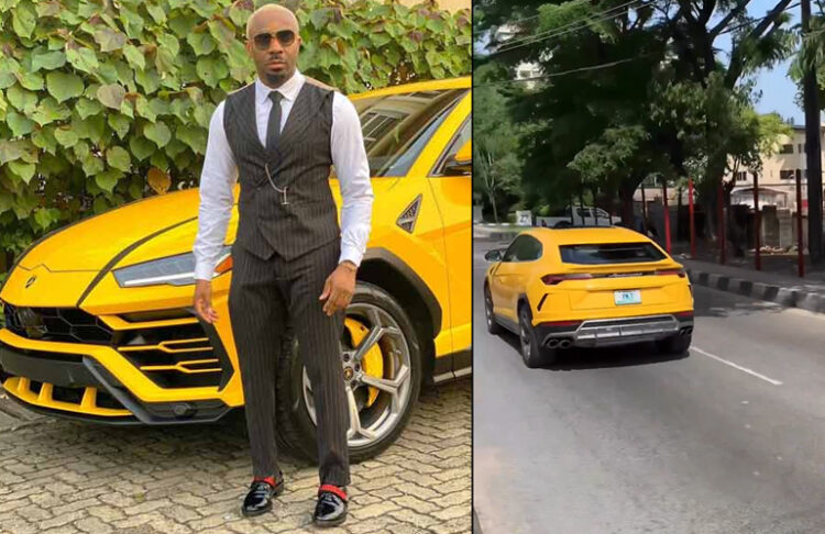 Video Spots N310 Million Lamborghini Urus Belonging to Pretty Mike on the Streets of Lagos