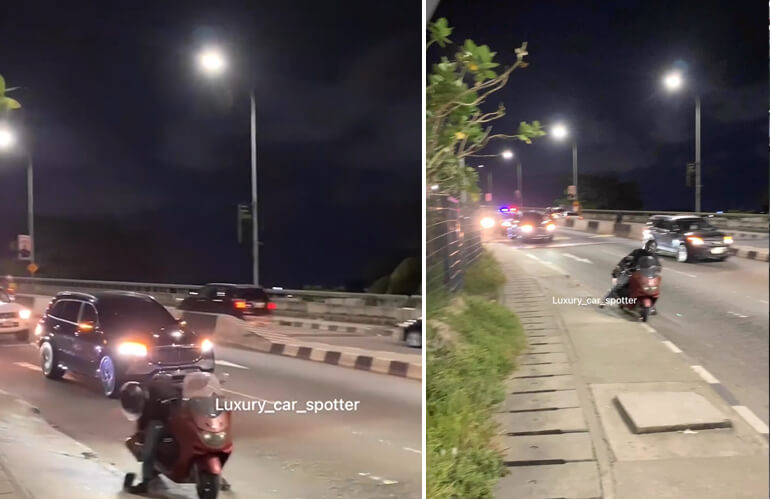 Video Spots Wizkid’s Luxury Car Convoy in Lagos - Mercedes-Maybach GLS200