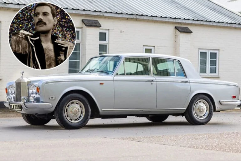 Freddie Mercury’s 1974 Rolls-Royce Silver Shadow heads to auction For Ukrainian War Victims