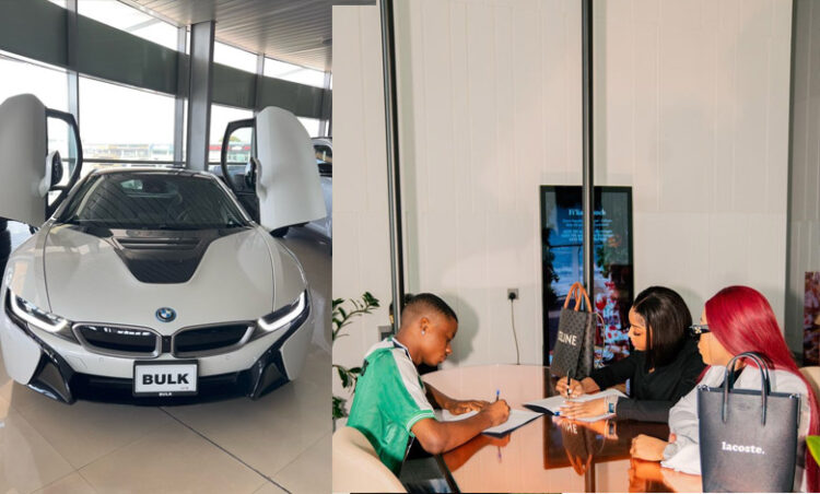 Popular Nigerian Car Influencer, Ola Of Lagos Signs Automobile Deal As An Ambassador To A Dubai Company