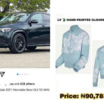 Which Will You Buy, an N90 Million 2021 GLE AMG or N90 million Hand-painted LV Jacket