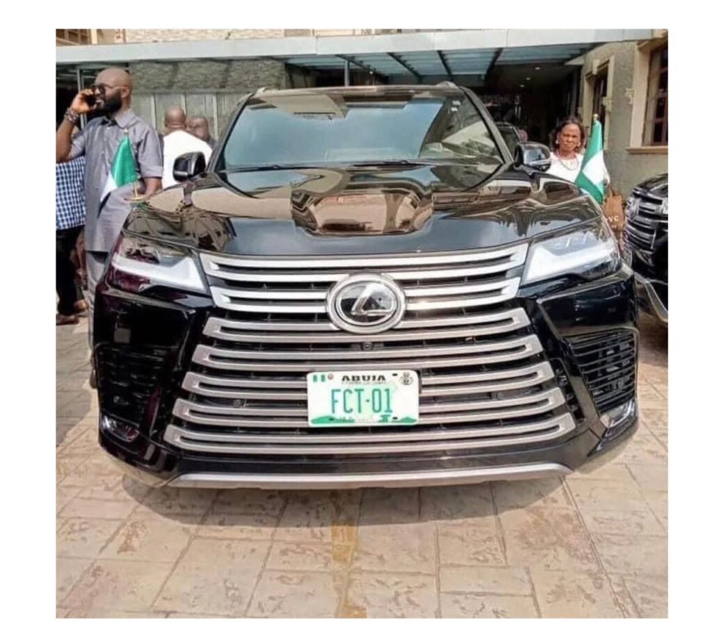 New FCT Minister, Nyesom Wike’s Official Car is a N250 Million Worth Lexus LX600