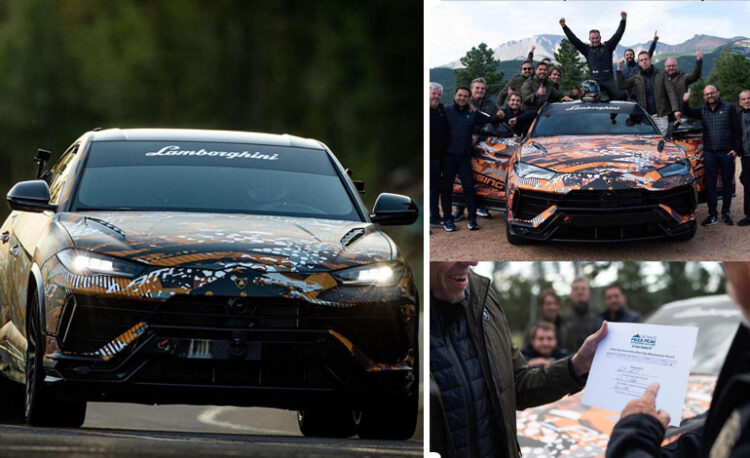 How Lamborghini Urus breaks new record set at Pikes Peak, the fastest SUV up the hill