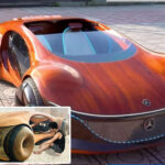 Take A Look At The World Most Special Mercedes Built From Wood