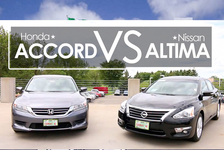 2013 Nissan Altima vs. 2013 Honda Accord - Which is better